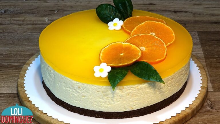 Deliciosa Tarta de Naranja sin necesidad de horno