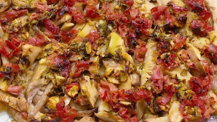 deliciosas-setas-al-horno-con-jamon-una-receta-irresistible